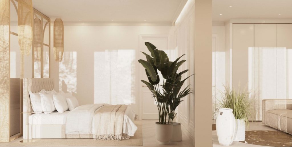 Projekt Wnętrza Mieszkania W Stylu Lux Boho | Troomono